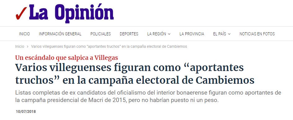 juan_amorin's tweet photo. 11-09/07: Los casos se empiezan a replicar en toda la Provincia y comienzan a aparecer denuncias de 2015: incluso gente de Cambiemos que asegura no haber puesto un peso y figurar ahí.

El silencio oficial se mantiene y los medios callan. https://t.co/YbBKezDbZz