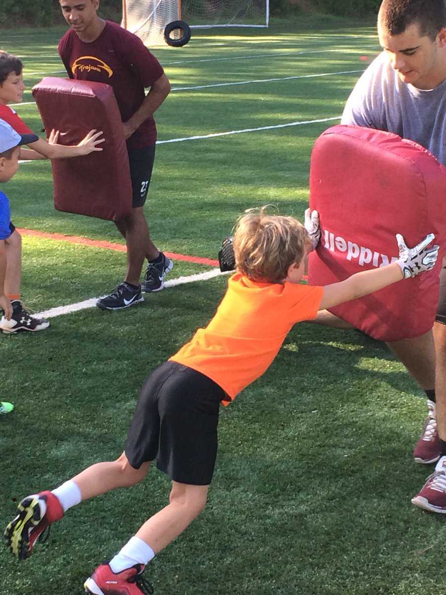 coach__billings's tweet photo. Day 1 & Day 2 of @LassiterTrojans Youth Football Camp have been a blast! Gotta love working with the future! #TrojanNation #FAMILY18 https://t.co/vM6r0YqvZ8