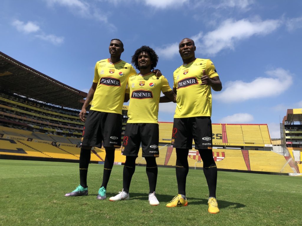 panchocevallosv's tweet photo. Haciendo un gran esfuerzo económico hemos juntado 3 nuevos refuerzos para encarar la segunda etapa del torneo. Se unen a un gran plantel que  @barcelonaSC tiene. Les deseamos muchos éxitos. https://t.co/u8q8o8NZK7