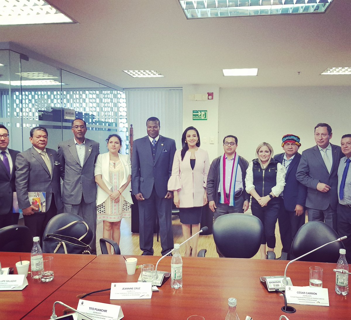 Con la satisfacción por el trabajo realizado desde la Comisión de Derechos Colectivos hemos aprobado por unanimidad, el Informe para Segundo Debate del Proyecto de Ley Orgánica de las Personas Adultas Mayores.
<a href="/AsambleaEcuador/">Asamblea Nacional</a>