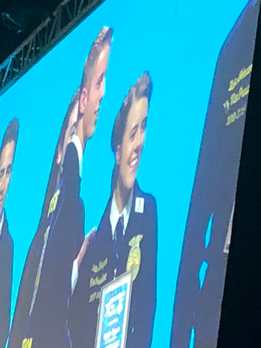 EastCentralFFA's tweet photo. Excited to announce Katie Kempen was Star Lone Star in AgriBusiness for Texas. Good Things are Happening! #ECFFA #TXFFA #ECHS #VIVAECFFA https://t.co/XZLuVvBCwJ