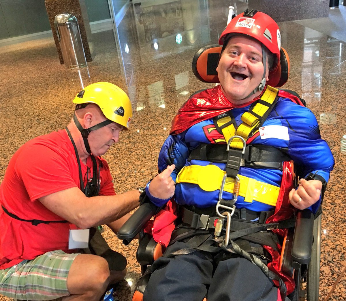 AndrewONielsen's tweet photo. Please help me send kids with physical disabilities to summer camp. I’m going to rappell ⬇️ a 🏢 in my ♿️ ! Please sponsor me for the Drop Zone Toronto by clicking the link below. https://t.co/GNf8r3yhJO https://t.co/HHMVNMRS19