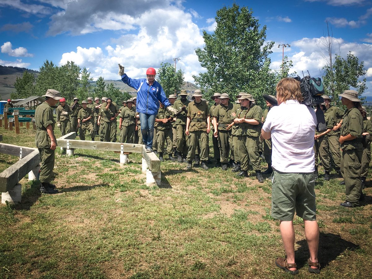 VernonCadets's tweet photo. Thank you for the visit today @GlobalOkanagan https://t.co/tsXCgJfGan