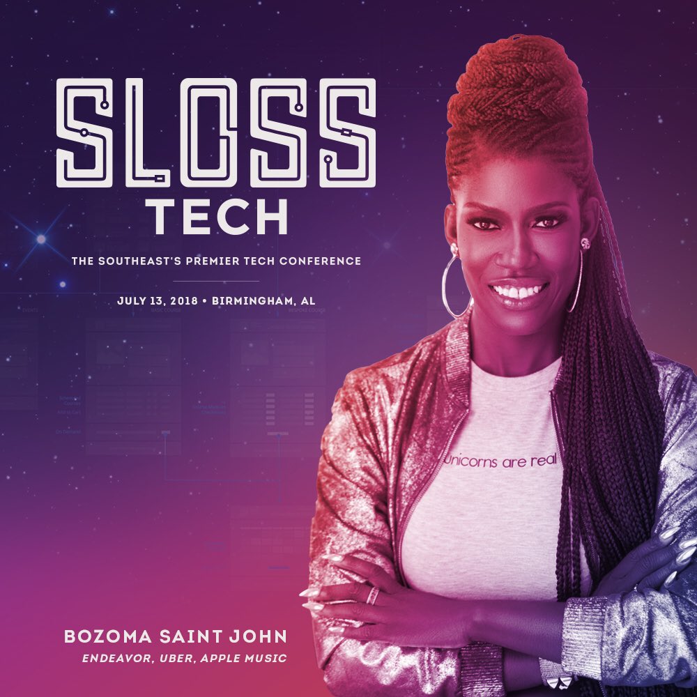 badassboz's tweet image. I’m so excited to be part of ⁦@Sloss_Tech⁩ 2018, talking about the impact of technology on today's entertainment industry... we’ll be getting down with the get down in Birmingham so purchase tickets to join us! sloss.tech