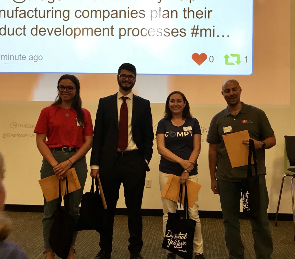 🏆 <a href="/JackandFerdi/">Jack and Ferdi</a>  <a href="/realtodocrm/">REALToDo</a> <a href="/ComptHQ/">Compt</a> @dragoninnovate win #MIN112 + #BraggingRights 

#MIN112 #startup pitches
#boston <a href="/MassInno/">Innovation Nights</a> <a href="/CohnReznick/">CohnReznick</a> <a href="/smartbookscorp/">SmartBooks</a> <a href="/LindaUgelow/">Linda Ugelow</a>