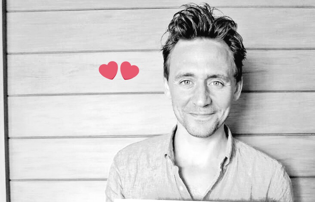 chillitjenn's tweet image. Because why not! #TomHiddleston #BlackAndWhiteAppreciationClub