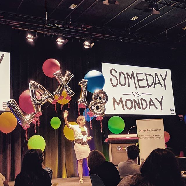 What on your Someday list & how will your Monday list help you get there? #LAX18 #GoogleEI #MTV16 #TOSAChat #BetterTogether #EdTechTeam ift.tt/2Jg24OS