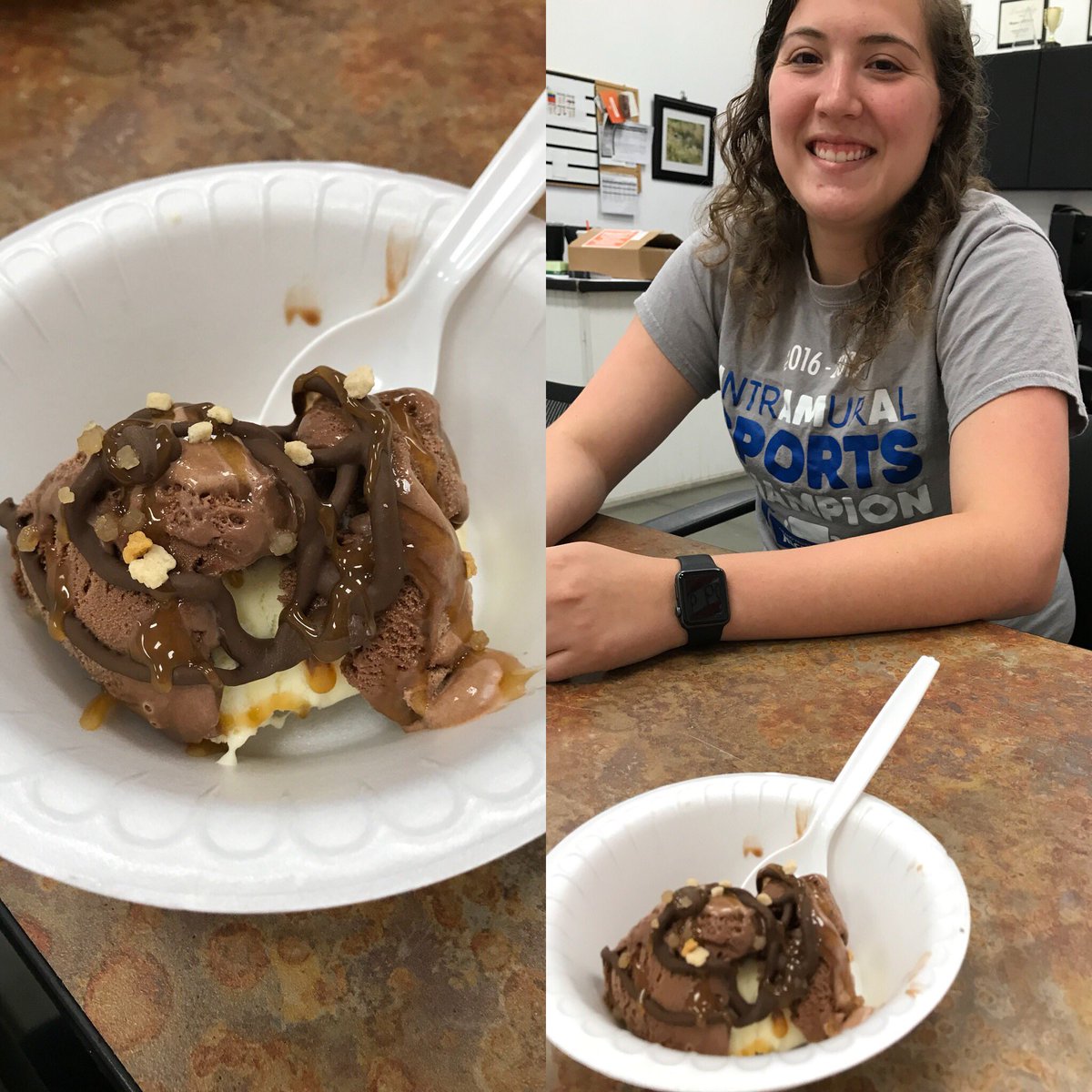 My favorite food!! #sugaraddict #MWJul2018 #sundaes #yummmmm <a href="/HDmorrissey/">Michael Morrissey</a> <a href="/Sierra24Johnson/">Sierra Johnson</a> <a href="/NikiVeldstra/">Niki Veldstra</a> <a href="/schrad1/">ASchrad</a>