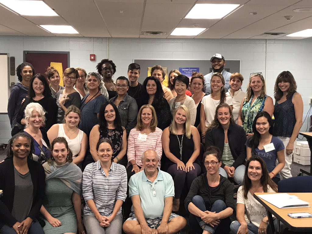 Drdsmith20's tweet photo. Great 3 days learning Koru Mindfulness curriculum with these amazing people. #dukemindfulness #limarc #changinglives #lovesthisgroup https://t.co/rn7McFoI05