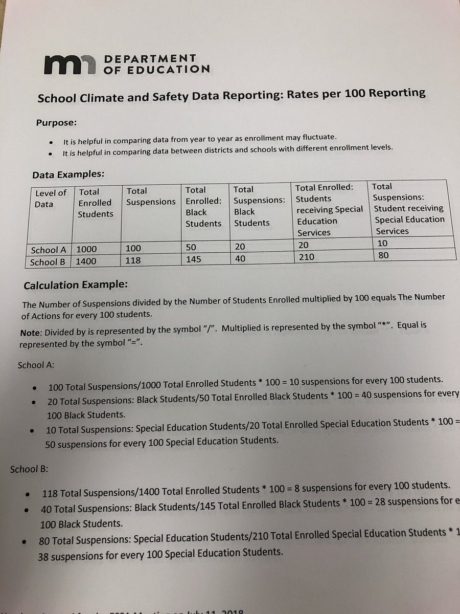 MN School Boards on Twitter: "MDE shares the potential new process