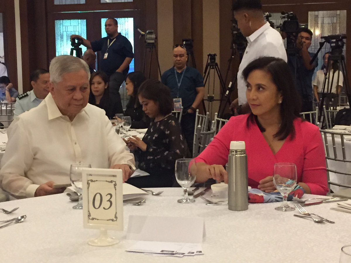 Image result for leni robredo with albert del rosario