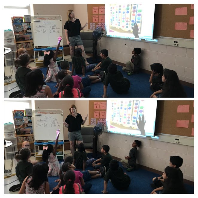 SAILThornwood's tweet photo. sts in @MsJordanPDSB class so engaged in number talk and ready to explain their mathematical thinking behind it #GrowthMindset @CampSAIL_Pdsb_ https://t.co/m1Dxma2NS7