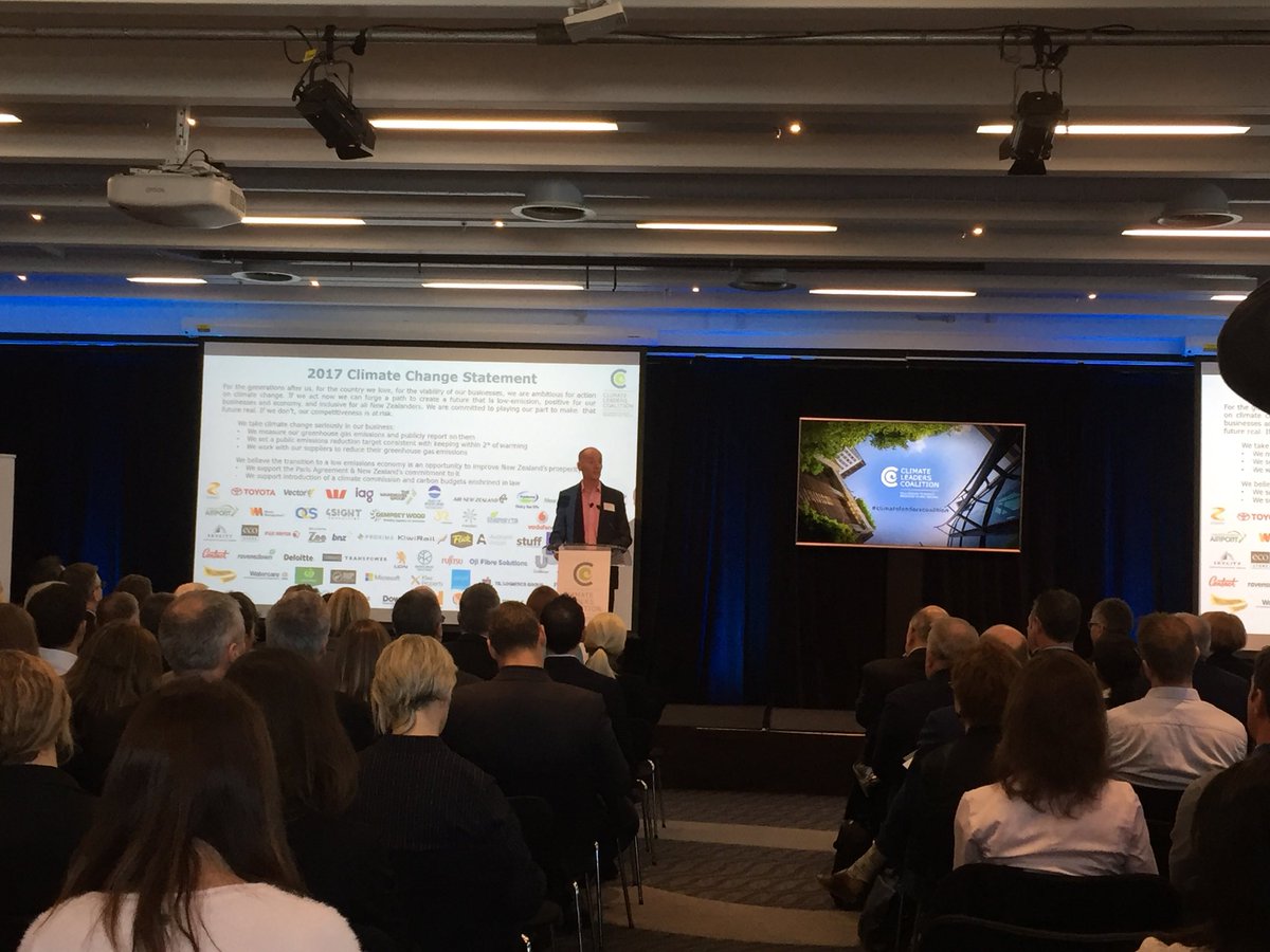 sian_fc's tweet photo. Honoured to be at the #climateleaderscoalition launch surrounded by influential businesses making a positive difference to NZ's GHGs https://t.co/Vww8gkcyw7