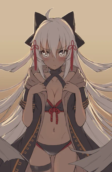 「こちにみて」or「ジロジロ見ないで」沖田オルタ #FGO #FateGO 