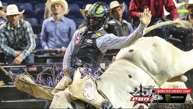 Congrats <a href="/LachlanPBR/">Lachlan Richardson</a> on your BIG WIN <a href="/MonsterEnergy/">Monster Energy</a> Tour <a href="/PBR/">PBR</a> <a href="/PBRCanada/">PBR Canada</a>  Photo: @covymoore