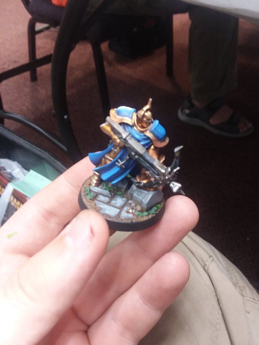 WMGJohn's tweet photo. Just #painting #Stormcast models, love being able to paint my personal stuff #artist #ageofsigmar #fun #gamesworkshop #paintingwarhammer https://t.co/GqtLTE4KIS