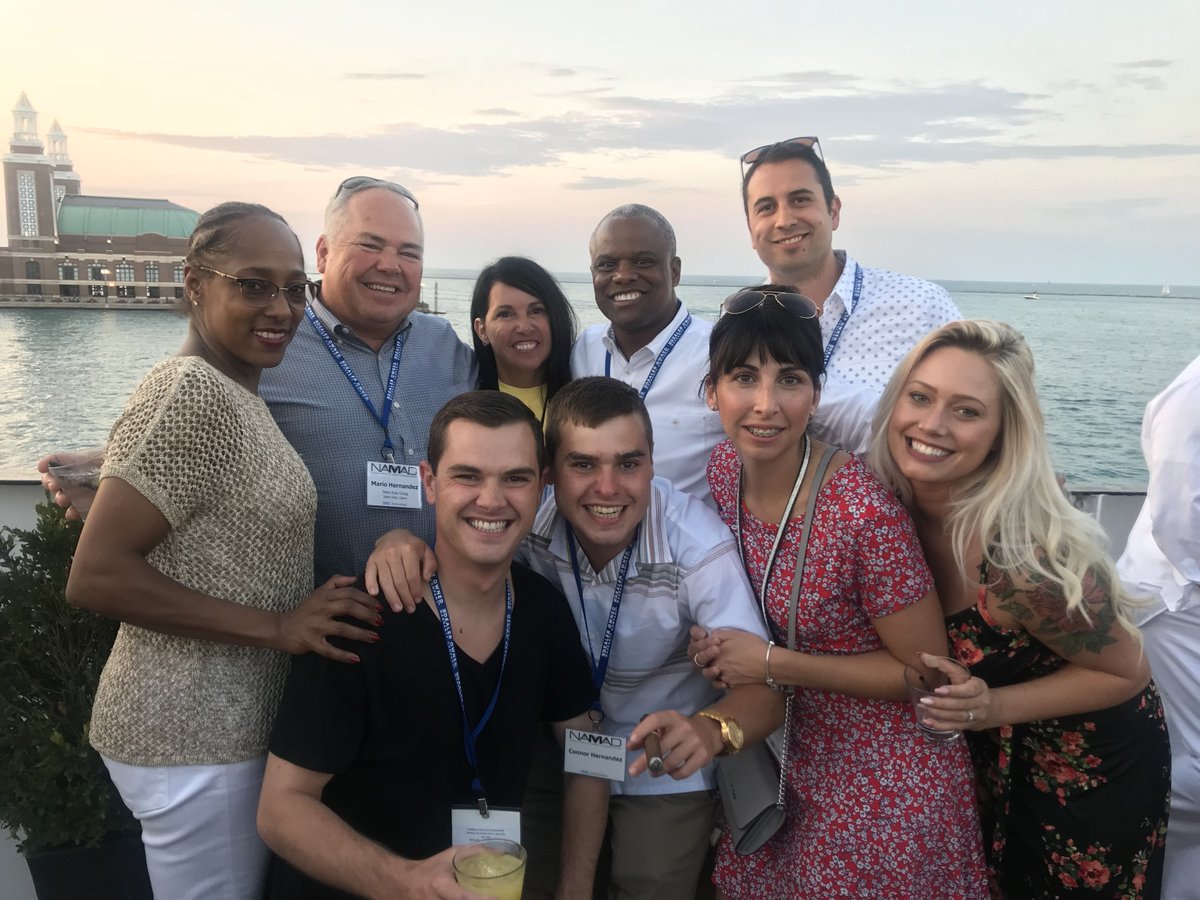 On the boat with the Teton Auto Group! #NAMAD