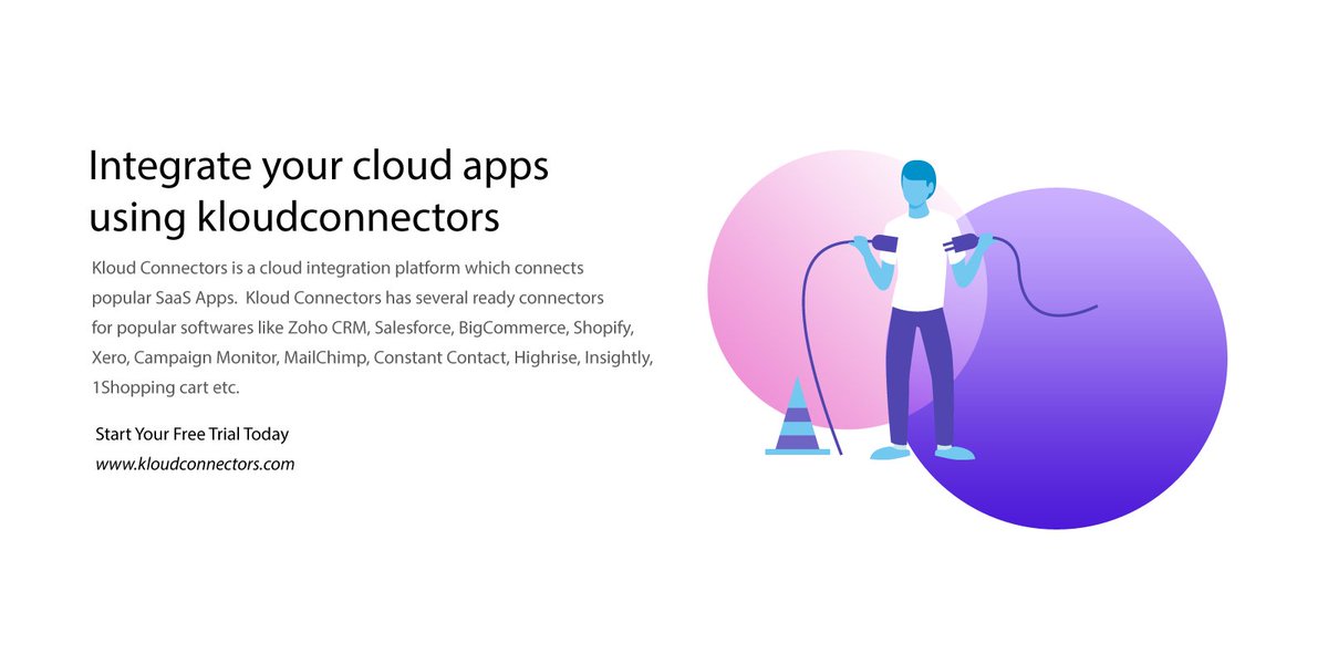KloudConnectors's tweet image. #Integrate #Cloud Apps using #KloudConnectors and Increase your productivity and ROI. Get 15 days free trial.
bit.ly/2NiuYS0
#Zoho #BigCommerce #Shopify #Salesforce