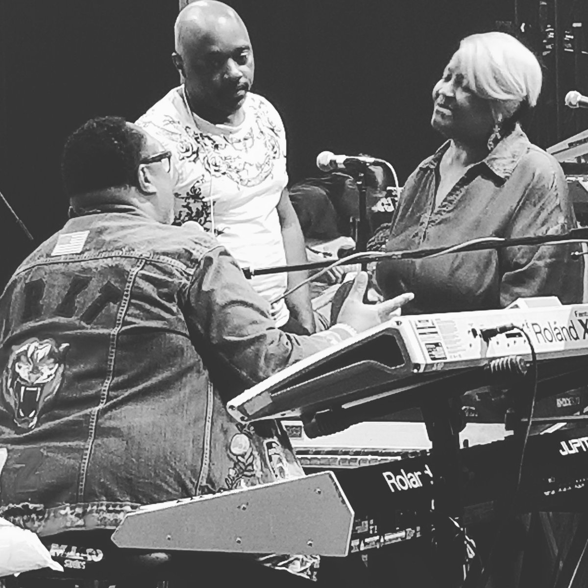 OfficialLashun's tweet photo. Rehearsing for #Malaco50 with @myronbutler and #PercyBady #malacorecords #myronbutler #lashunpace #savoy https://t.co/jvCuBKg9JE