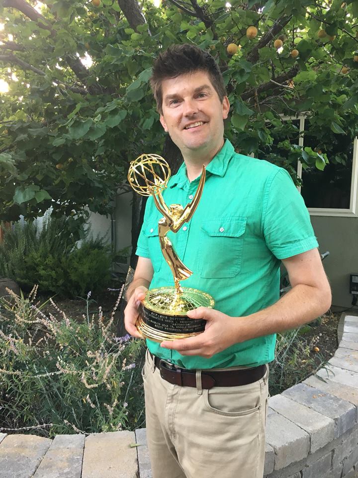 baobabstudios's tweet photo. So proud of our #AsteroidsVR crew! Meet Scott Peterson, visual effects artist on Emmy award winning Asteroids! and Visual Effects Art Director on our latest experience, #CrowTheLegend!
#BaobabStudios @DaytimeEmmys #DaytimeEmmys https://t.co/VI5uSJXks2