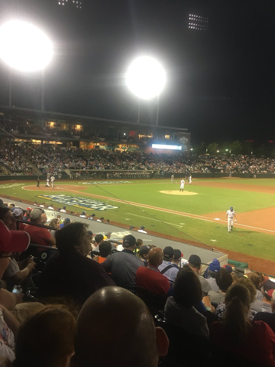 I’m LIVE at the AAA all-star game! Christian Bethancourt 1-2 with an RBI, Dylan Moore with a BB, SB, R