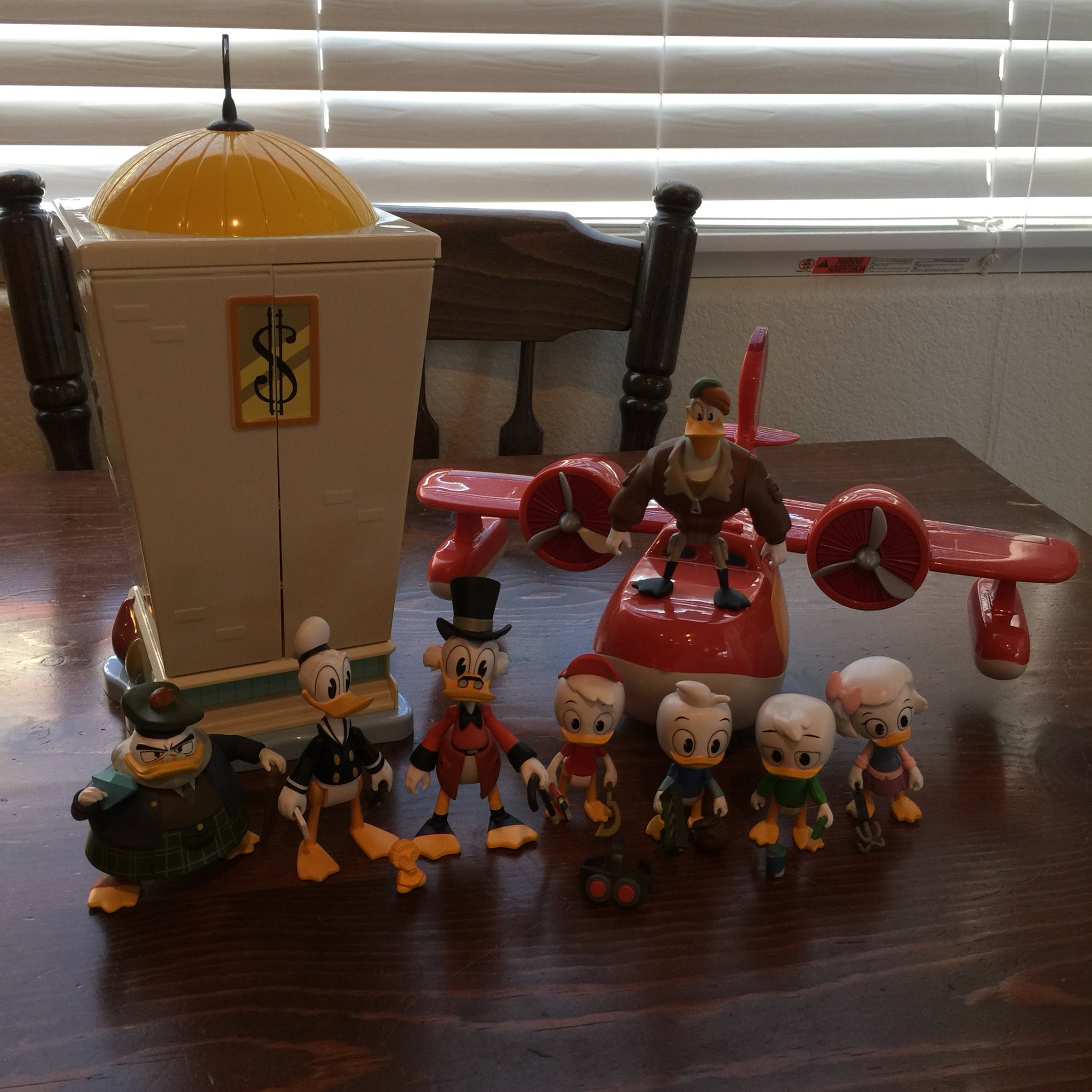 ducktales money bin playset