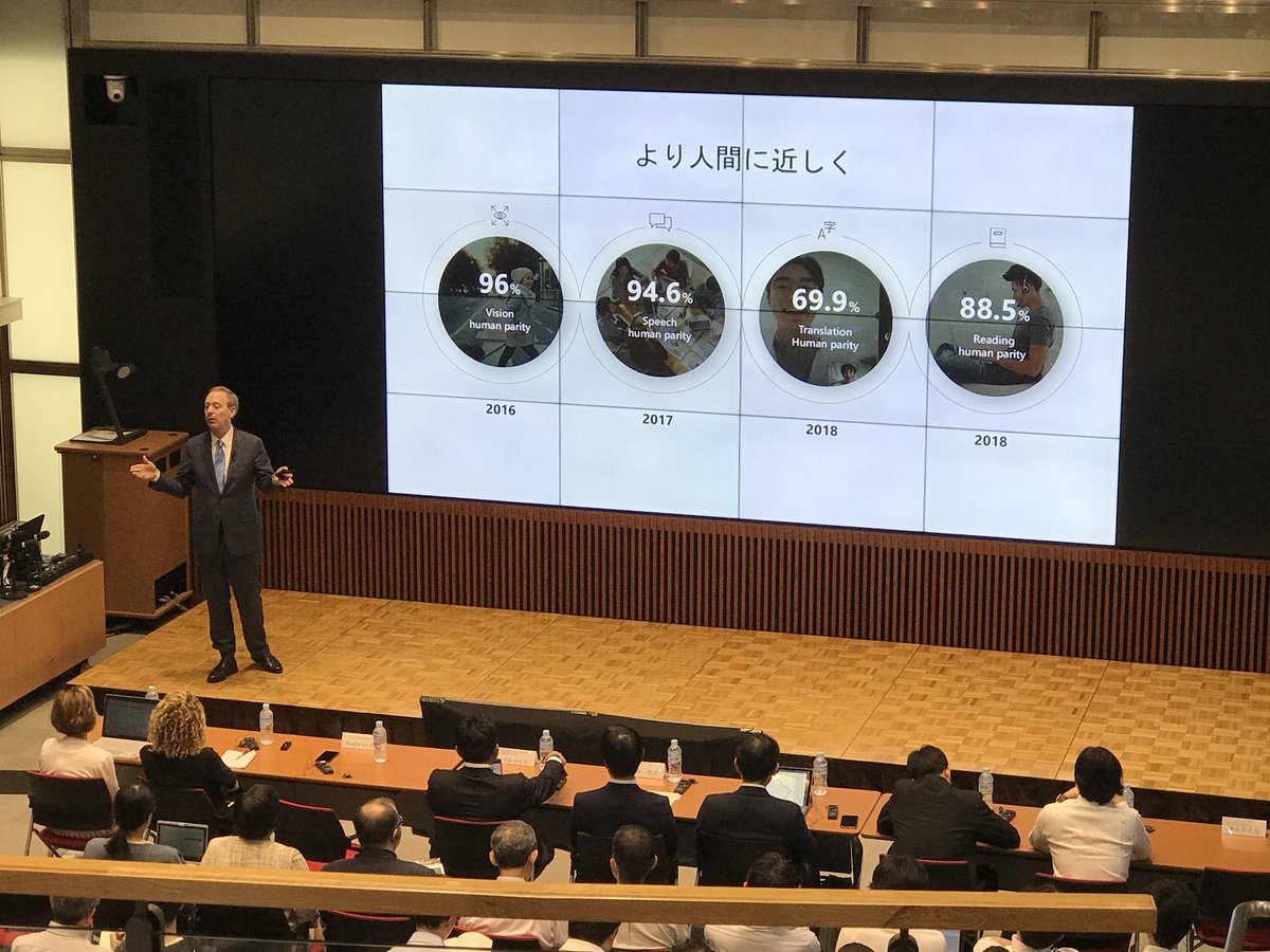 Antony Cook (@antonydc) on Twitter photo In Tokyo today with <a href="/BradSmi/">Brad Smith</a> at Keio University discussing AI uses to address societal opportunities in Japan. #FutureComputed In Tokyo today with <a href="/BradSmi/">Brad Smith</a> at Keio University discussing AI uses to address societal opportunities in Japan. #FutureComputed