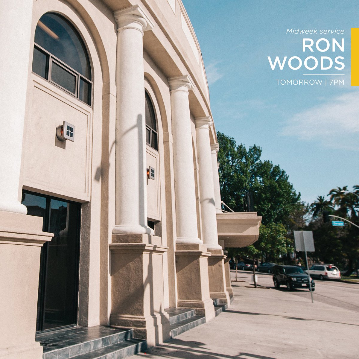 We can't wait to hear from Pastor <a href="/ronwoods1/">Ron Woods</a> from <a href="/TheAssemblyAtBA/">The Assembly at BA</a> at #midweek tomorrow night! Bring the family, invite your friends, and get ready for your breakthrough! See you at 7pm tomorrow!