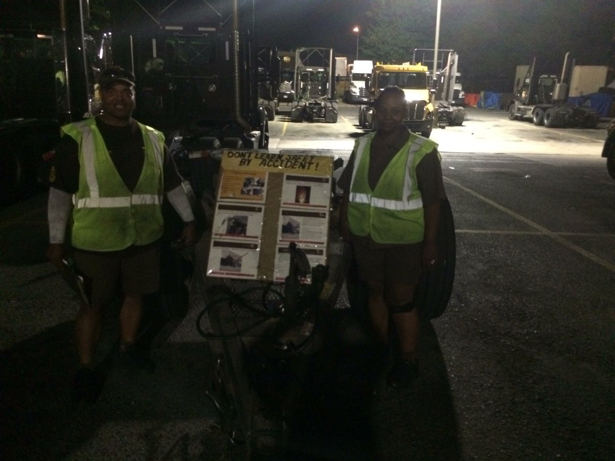 Burtonsville Feeder Safety Committee doing Dolly handling demonstration