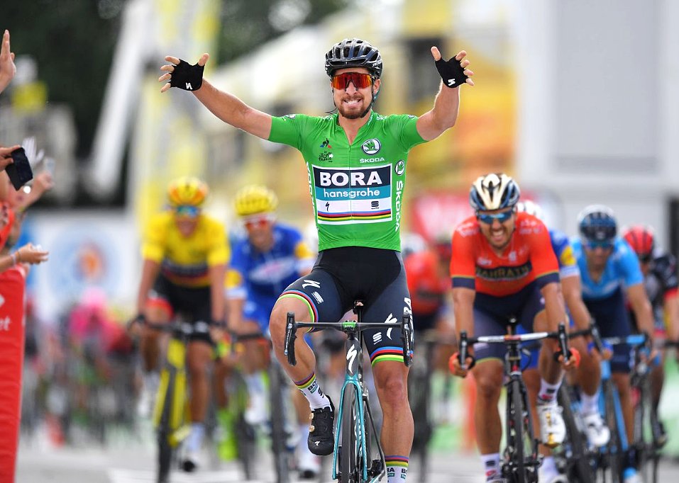 #Wahooligan <a href="/petosagan/">Peter Sagan</a> takes an impressive win on the uphill finish on stage 5 of <a href="/letourdefrance/">vivre la révolution</a> into Quimper! <a href="/wahoofitness/">Wahoo</a> #WahooFitness #elemntbolt #inmyelemnt #ridetherevolution #petersagan #tdf2018 #fesports #supportlocalindustry

 📸 Tim De Waele