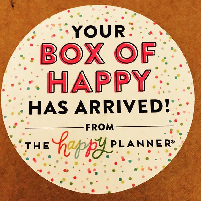 My box of happy has arrived! Who wants to see what’s inside this Be Happy Box?! #memorykeeping #happyplanner #meandmybigideas #mambi #planneraddict #planahappylife #kellofaplan #beforethepen #afterthepen #plannernewbie #teacherplanner bit.ly/2L8wY0C