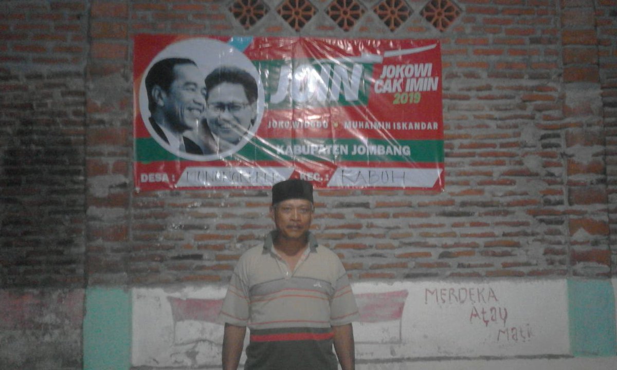 RobertElUlum's tweet photo. Islam Nusantara, merajut kesejahteran rakyat Indonesia

#JOIN2019 
#CakiminUntukIndonesia 
#CakiminTheNextCawapres

@jokowi
@cakimiNOW 
@jazilul49
@manika_ARB
@joinjombang https://t.co/JWIbXxKy4o