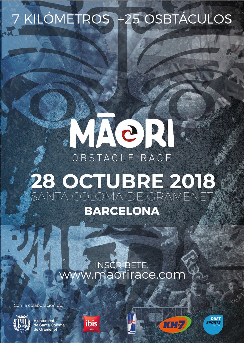 Sohaib_Faster's tweet photo. 28 DE OCTUBRE - Santa Coloma de Gramenet (Barcelona)📍
-
Apunta la fecha y consigue ya tu dorsal para una carrera única!
7 kilómetros con +25 obstáculos💪🏼
-
https://t.co/sAisbNIhoo
¡Kia Kaha! https://t.co/D5RXYrErJ2
