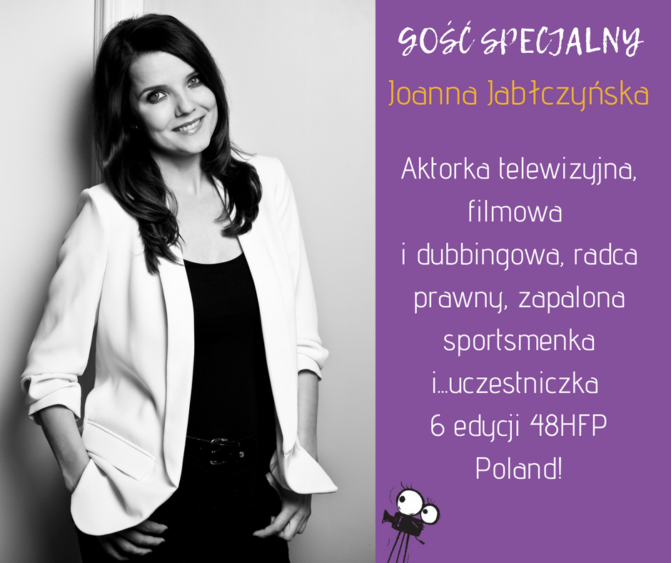48HFPPoland's tweet photo. Już w najbliższy wtorek, na naszym wydarzeniu Meet&amp;Greet będziecie mieli okazję porozmawiać z Joanną Jabłczyńską!
Będzie pożądna dawka wiedzy filmowej! #film #meetandgreet #48HFPwawa2018
https://t.co/gDsrQIyI4C https://t.co/8d94vlWcdC