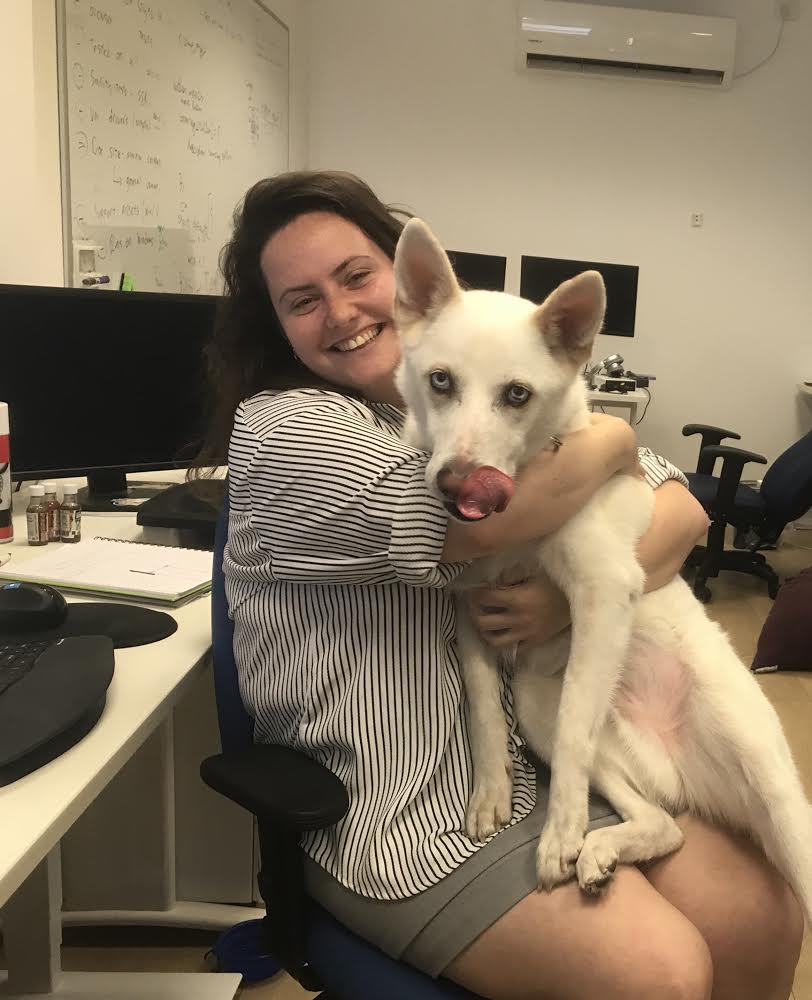 Welcoming Rashelle to our team. She'll be developing new Stylable components that we'll use internally (and open source, of course) "and having tons of fun". And also her dog, Apollo, who's a bit of a JavaScript n00b, but we don't pay him.
