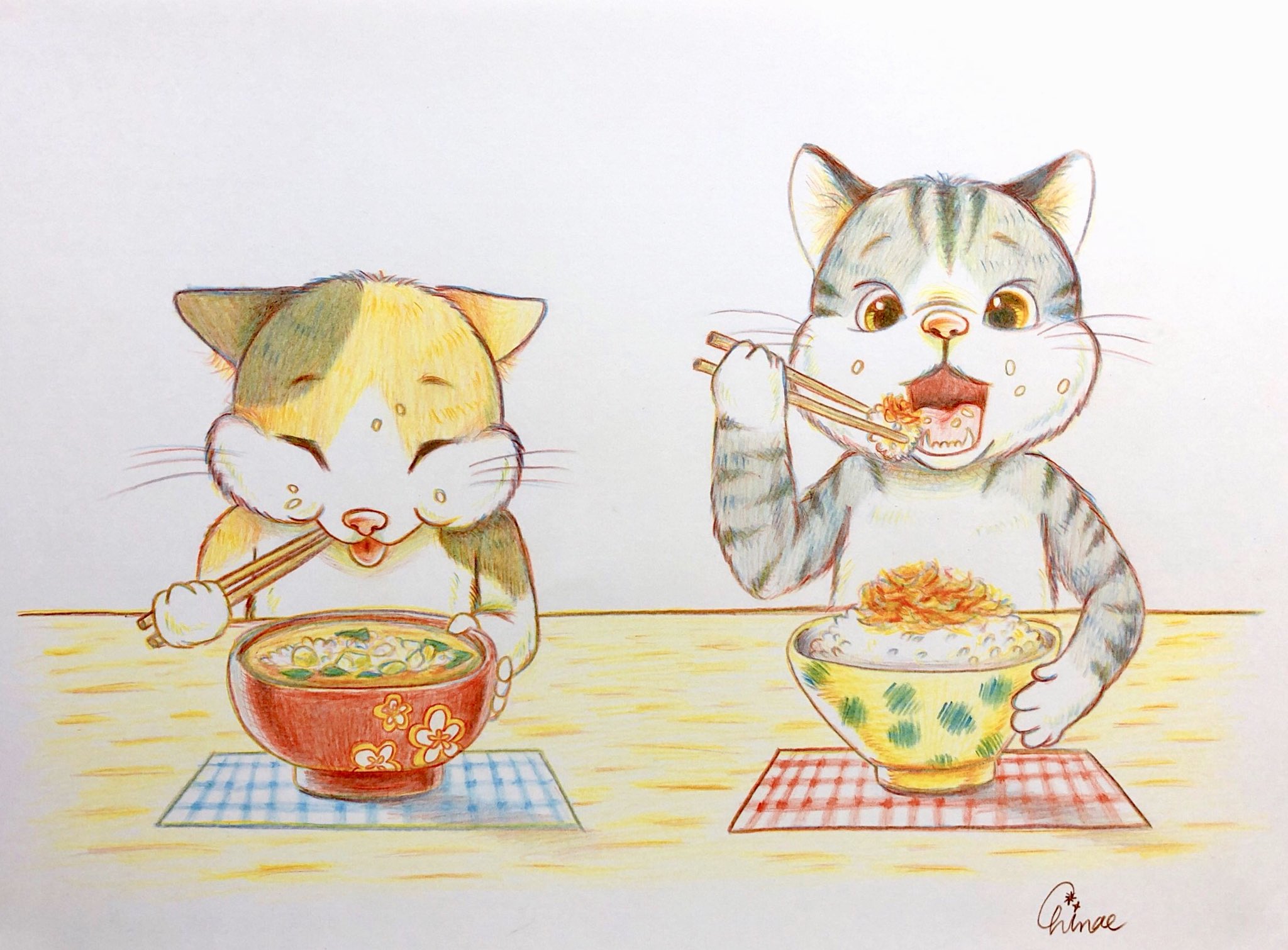 猫の時間　松波照慶　M8号　縦　かわいいネコちゃん　油彩画　4匹の猫　松波画伯 猫の時間 松波照慶 M8号 縦 かわいいネコちゃん 油彩画 4匹の猫