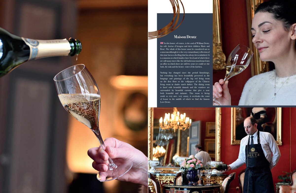 Publication de mon reportage sur la Maison Deutz à Aÿ dans le #2 du magazine oenotouristique "Echappées Champenoises".
#echappeeschampenoises #champagnedeutz #deutz #champagne #ay #marne #grandest #jolyot