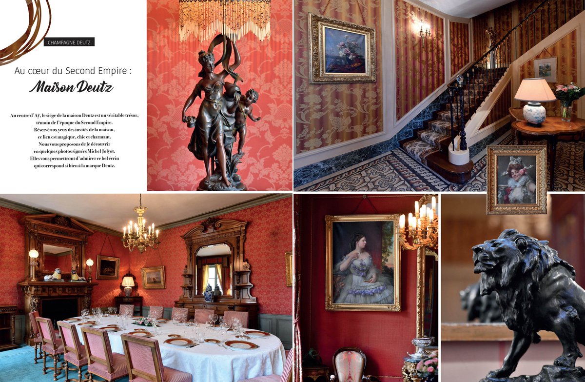 micheljolyot's tweet photo. Publication de mon reportage sur la Maison Deutz à Aÿ dans le #2 du magazine oenotouristique "Echappées Champenoises".
#echappeeschampenoises #champagnedeutz #deutz #champagne #ay #marne #grandest #jolyot https://t.co/iM4zojAXhN