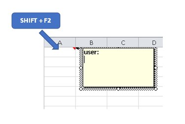 exactconstruct's tweet image. Excel tip from the exact-construct.ch team: 
Quickly add a comment into your designated cell by pressing Shift + F2.

#exceltip #excelhint #exactconstruct #excelspezialist