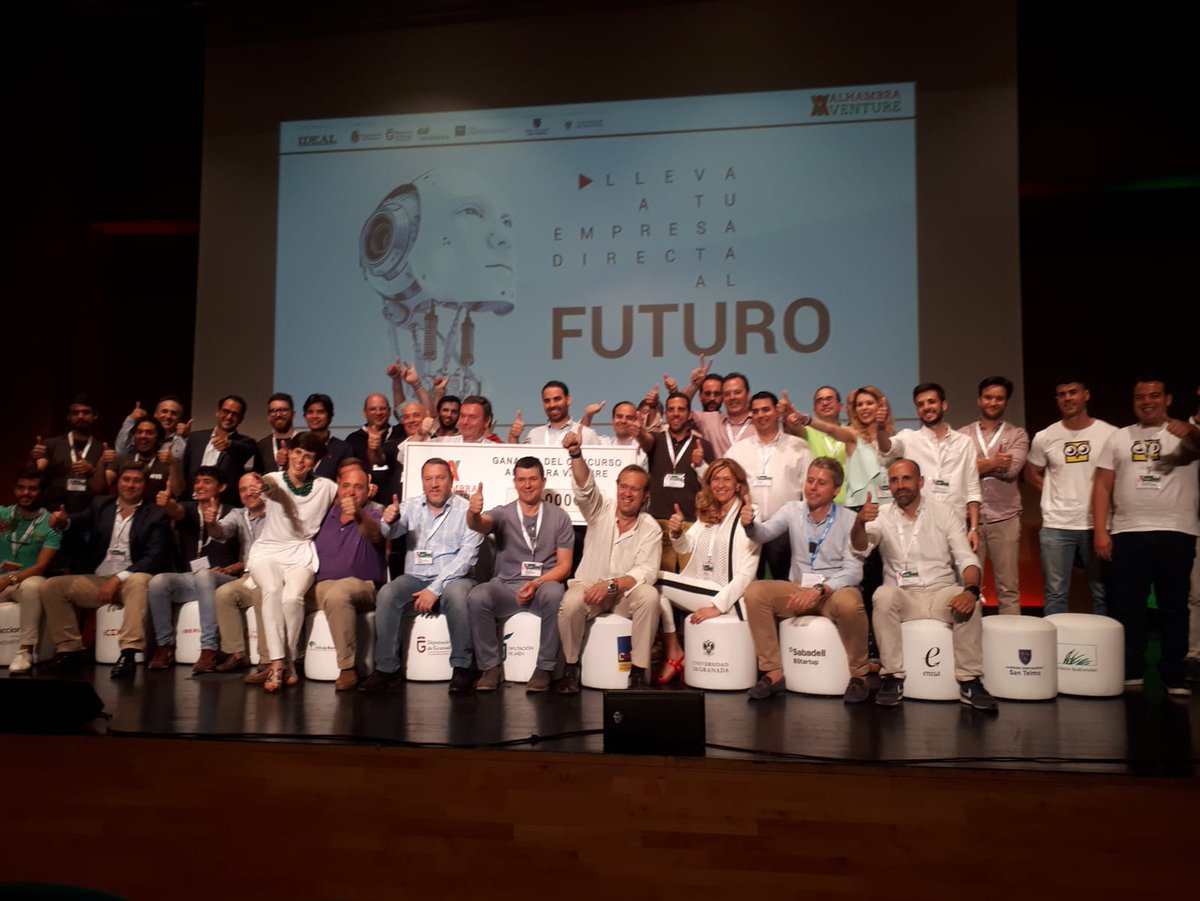 BStartup's tweet photo. .@galgus_, software que permite tener una conexión WiFi más rápida, eficiente y de menor consumo eléctrico en medios de transporte y lugares con alta densidad de usuarios, ganadora de #AlhambraVenture18. ¡Enhorabuena! @AlhambraVenture https://t.co/798GQSUoB9