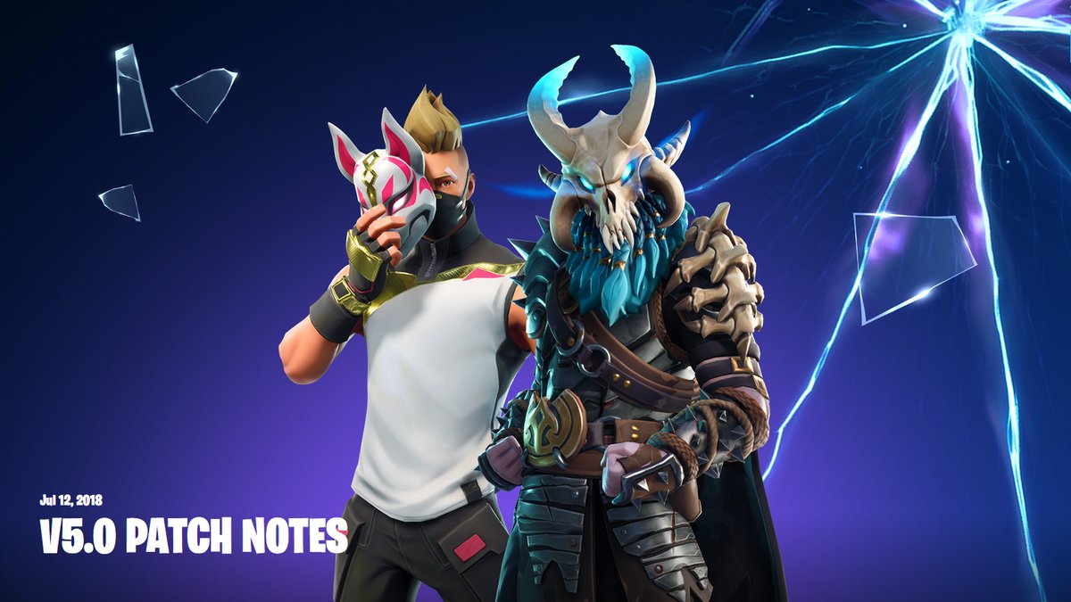 storm shield one fortnite info stats tracker s tweet here are the fortnite patch 5 0 notes on trendsmap - storm stats fortnite