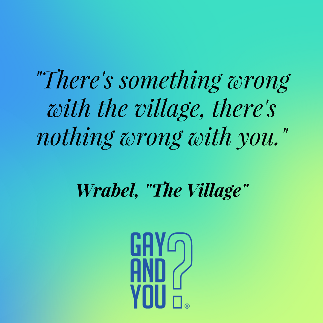 There's absolutely nothing wrong with who you are ❤️🧡💛💚💙💜 #LGBTQ #LoveIsLove #Wrabel #YouAreValid #YouAreSeen 🌈🌈