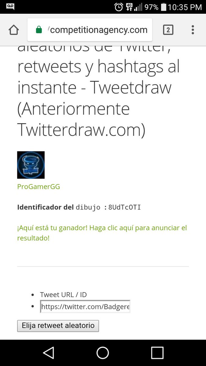 Por algún motivo la primera imagen posteada no se publicó.
Pero aquí está de nuevo, GANADOR DE 14K-6.5K GEMAS, TIENES 24 HORAS O SERA REELEGIDO GANADOR

El primer ganador ya lo dió <a href="/BadgerEsportsGG/">Badger eSports</a>