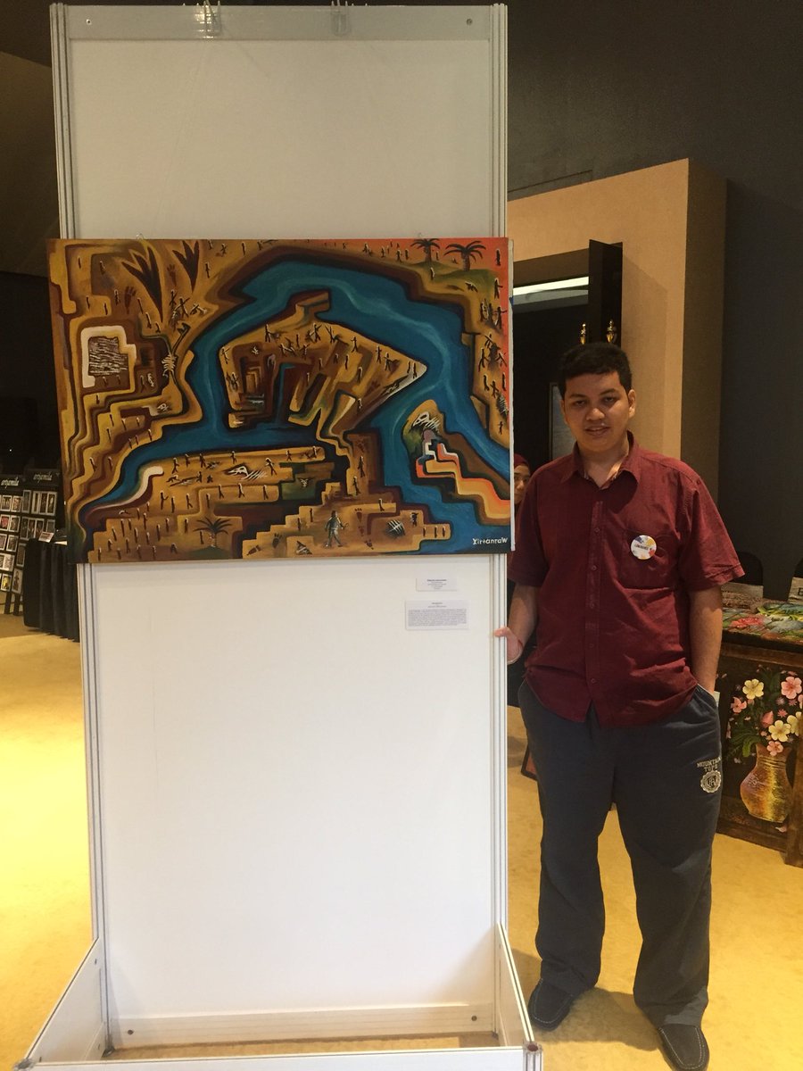 [LUMINANCE EXHIBITION] 

Kirtanraw a/l Subramanian 

A young autistic artist with his artworks

#art #arttalk #artist #autism #autistic #autismawareness