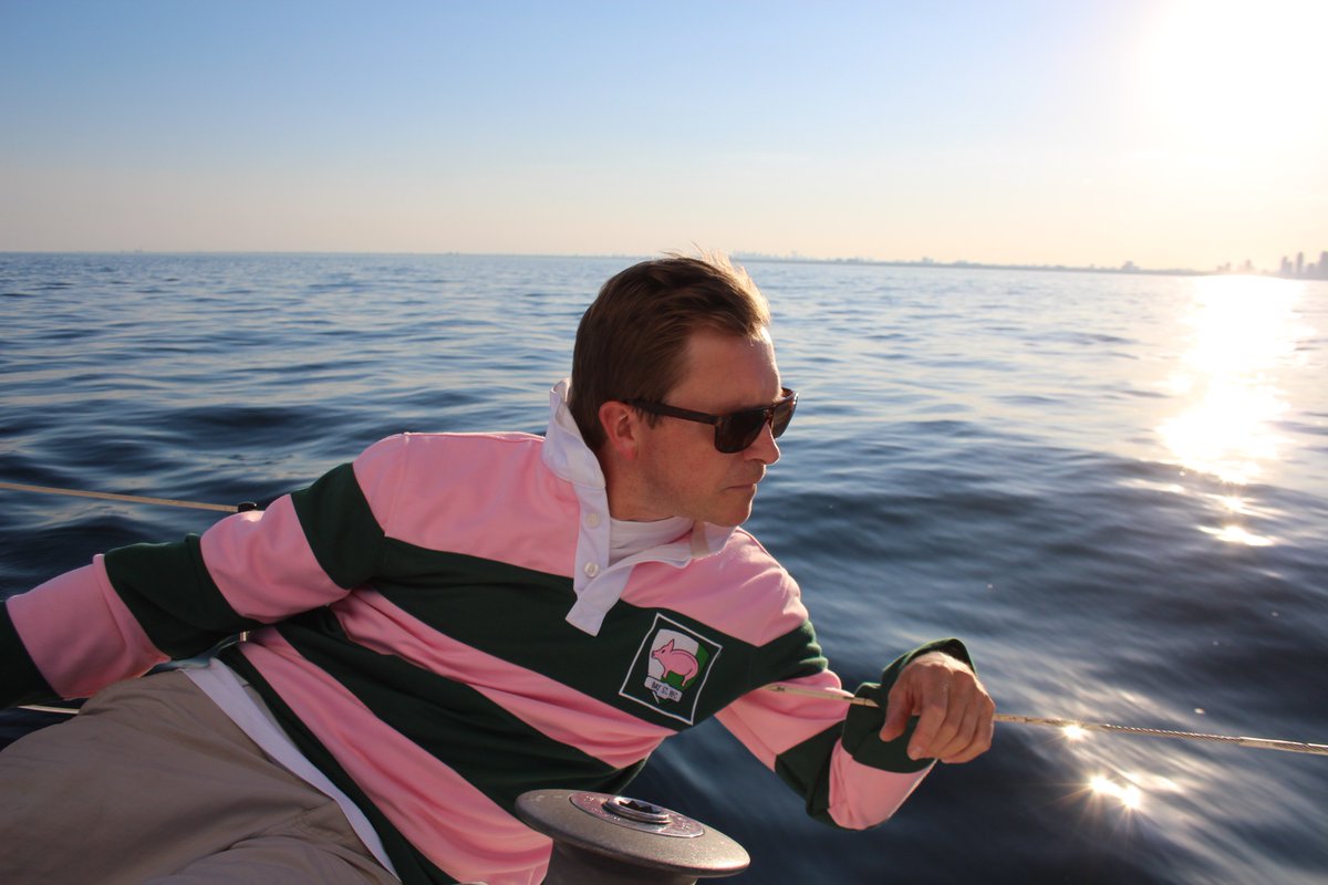 BayStreetRFC's tweet photo. What better way to enjoy the combined joys of sailing and rugby than being decked out in @cliftonclothing's finest BSRFC wares. Old school jerseys are a huge hit with members and Clifton are fantastic people to deal with. https://t.co/27S94ByXJc