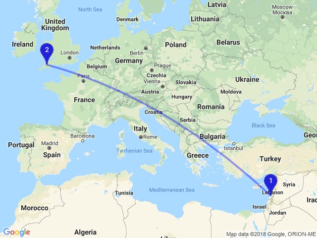 Lebanon And France Map Random Distance Al Twitter: "The Distance Between Daqqoun, Lebanon And  Eworthy, Beaworthy Ex21 5Ah, Uk Is 3714Km #Maps #Gis #Earth  Https://T.co/Butz87Uggc" / Twitter