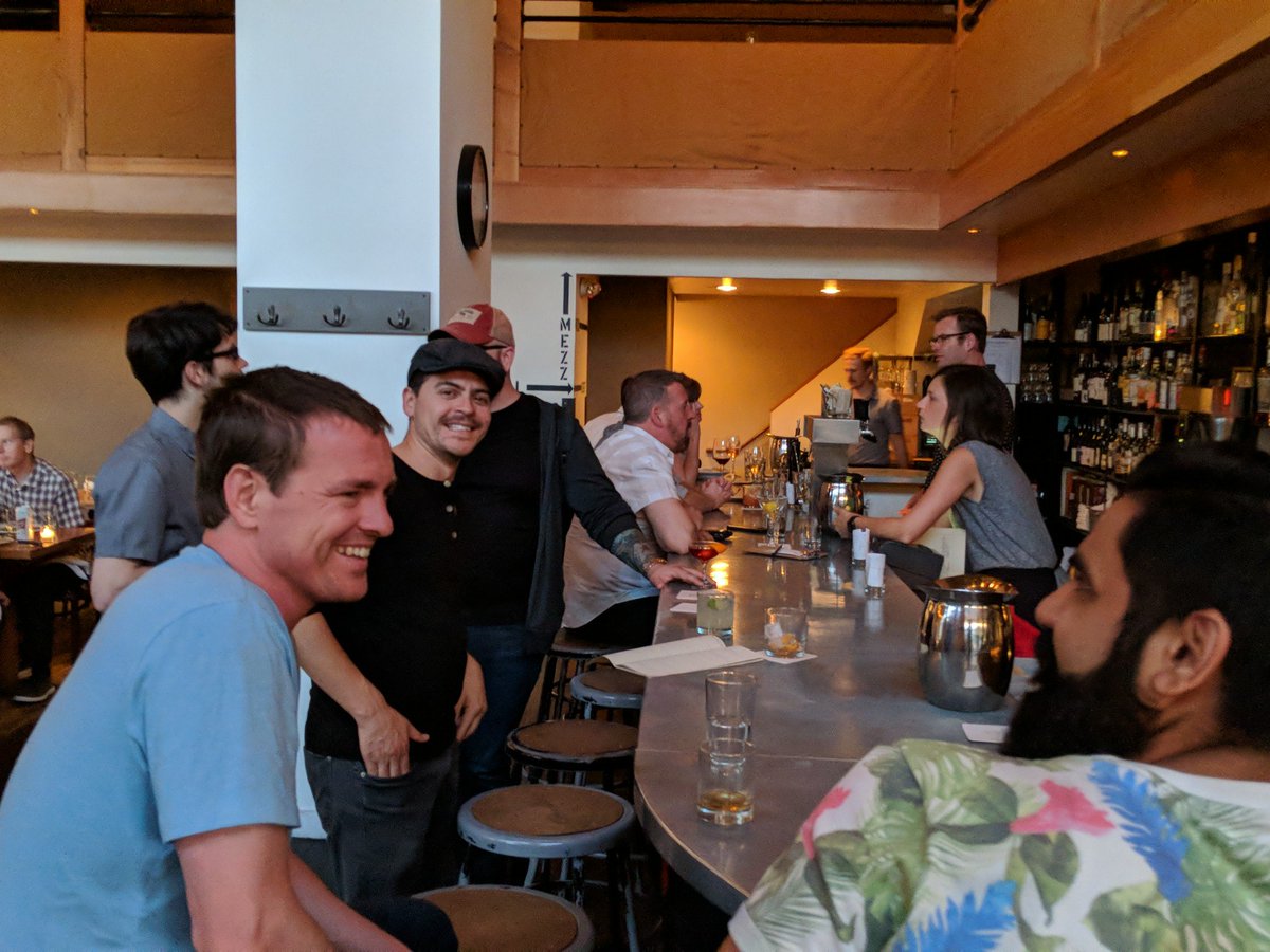 cball_'s tweet image. Hanging with @iamshercoder @fabiovalentino_ @jlengstorf #ChainReact2018