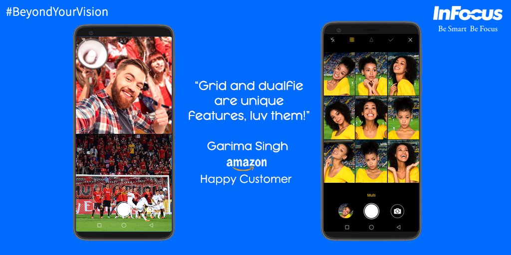 InFocus_IN's tweet image. With features so unique and fun, you too will fall in love with #InFocusVision3Pro!
Thanks for rooting for your favourite Pro!
#BeyondYourVision #Vision3ProReview