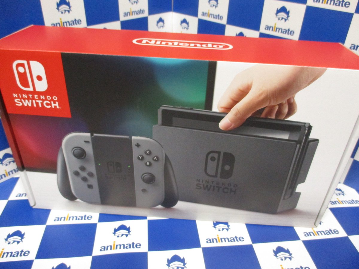 Uzivatel アニメイト渋谷 短縮営業中 Na Twitteru ｹﾞｰﾑ情報 Nintendo Switch グレー が再入荷 ご希望のお客様はお早めに 今後発売予定ソフトの御予約も好評受付中です 在庫状況 ソフトの御予約は 任天堂スイッチ ポイント付与対象外