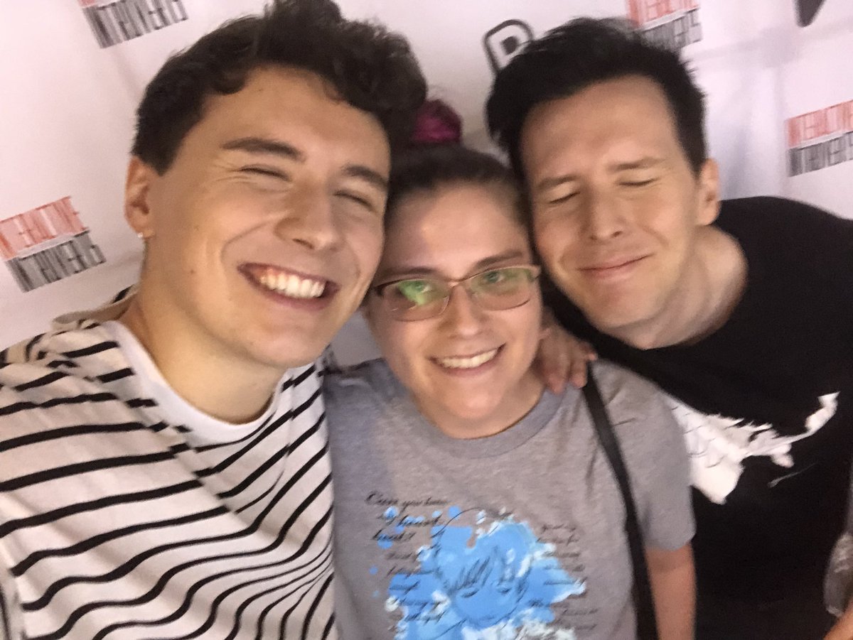 Simplyyy_Rachel's tweet photo. @AmazingPhil @danielhowell Thank you so much for everything. You’re both super sweet and I felt happier today than I have in a long time 💕 https://t.co/xTLK0pVpNE